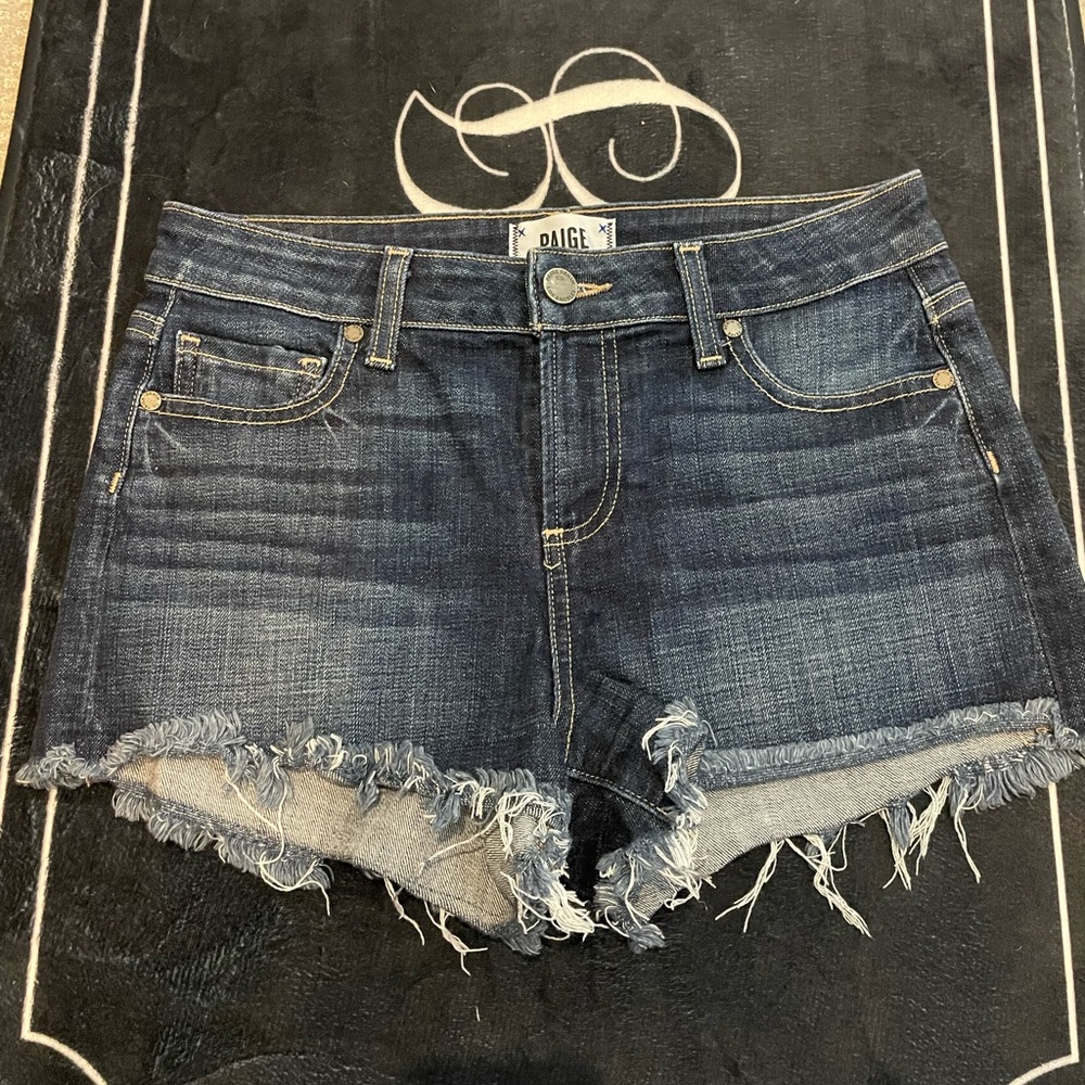 Paige Cut off denim shorts